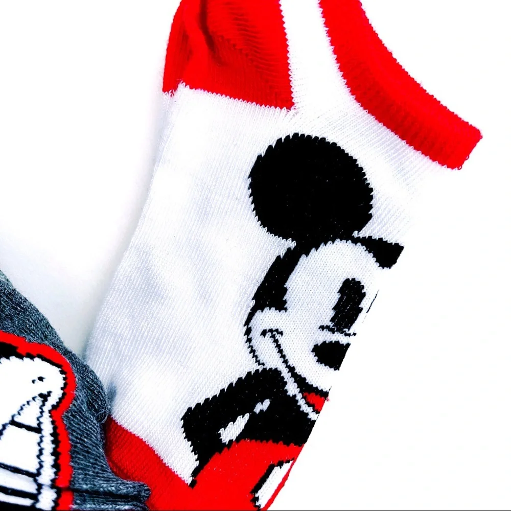 Disney Mickey Mouse No Show Socks Little Boys Girls Disneyland Disney World